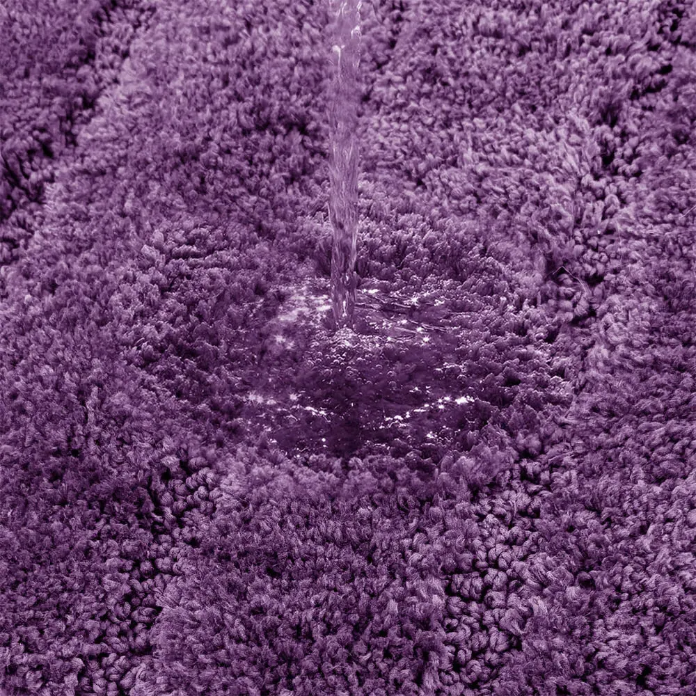 Linear Bath Mat Set - Purple