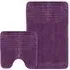 Linear Bath Mat Set - Purple