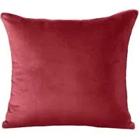 Luna Velvet Cushion 2 Pack - Red