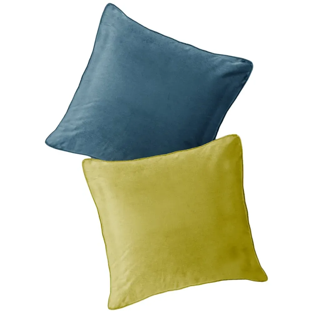 Luna Velvet Filled Cushion 2 Pack - Multi