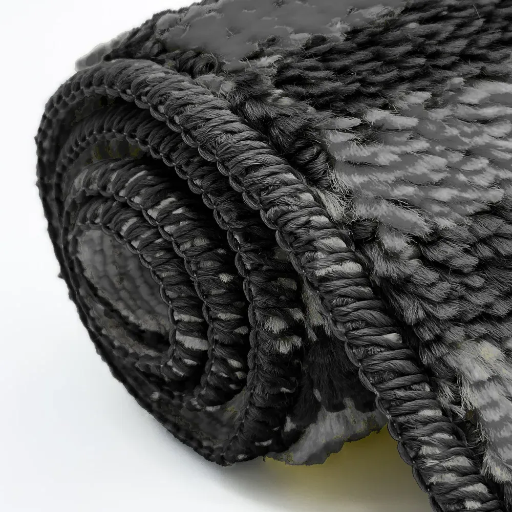 Luxe 2-Piece Bath Mat Set - Black, Polypropylene