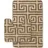 Luxe 2-Piece Bath Mat Set - Brown, Polypropylene