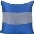 Manhattan Diamante Filled Cushion 2 Pack - Blue