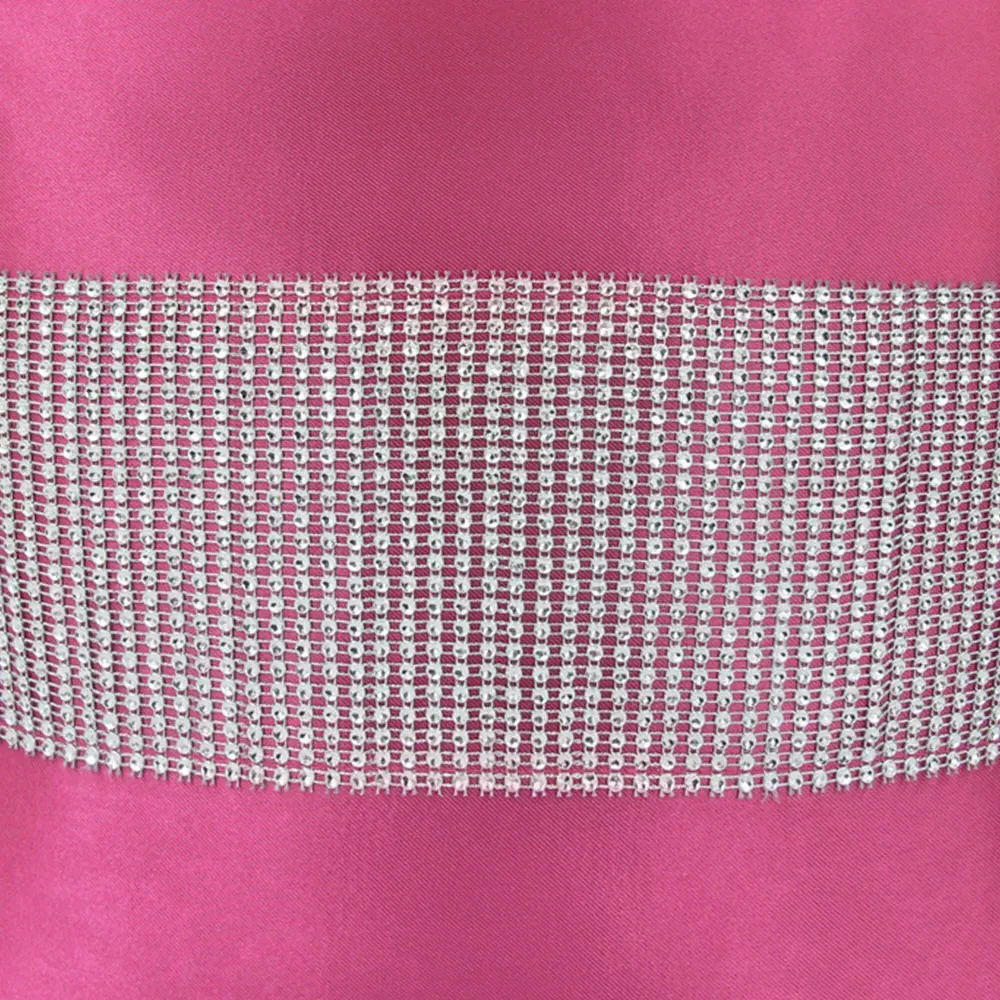 Manhattan Diamante Filled Cushion 2 Pack - Pink