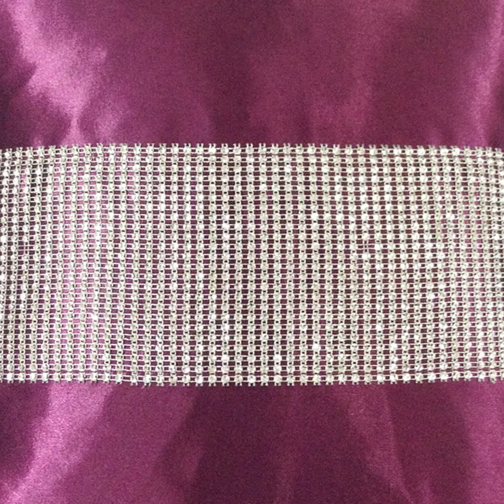 Manhattan Diamante Filled Cushion 2 Pack - Purple