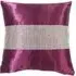 Manhattan Diamante Filled Cushion 2 Pack - Purple