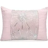 Marini Crinkle Filled Boudoir Cushion - Pink