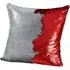 Mermaid Sequin Cushion 2 Pack - Red, Silver