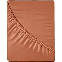 Microfibre King Size Fitted Sheet - Orange