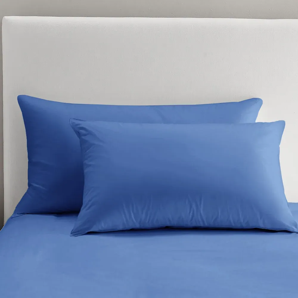 Microfibre Pillowcase 2 Pack - Blue