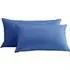 Microfibre Pillowcase 2 Pack - Blue