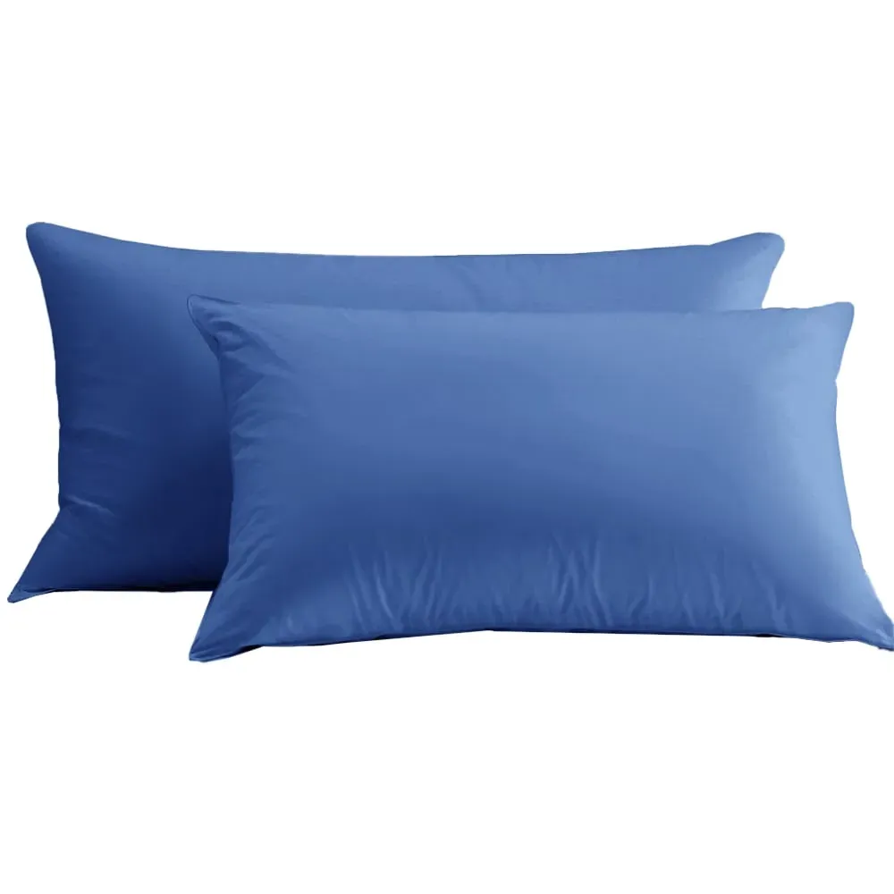 Microfibre Pillowcase 2 Pack - Blue