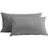 Microfibre Pillowcase 2 Pack - Grey