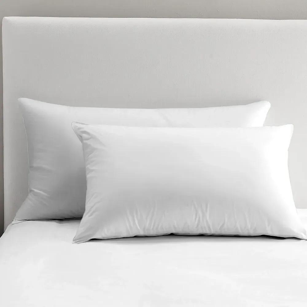 Microfibre Pillowcase 2 Pack - White