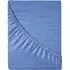 Microfibre Single Fitted Sheet - Blue