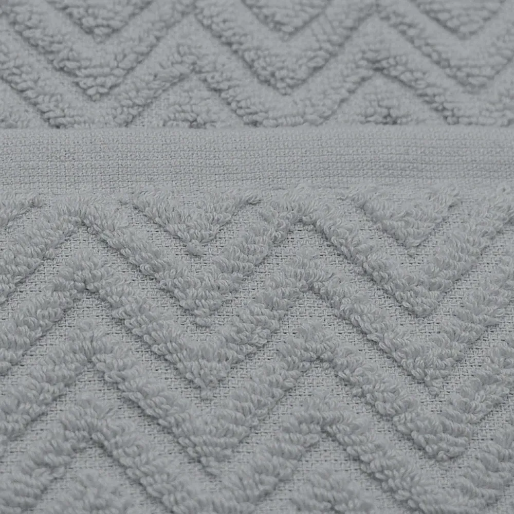 Moda Bath Towel Set of 2 - Grey, Cotton