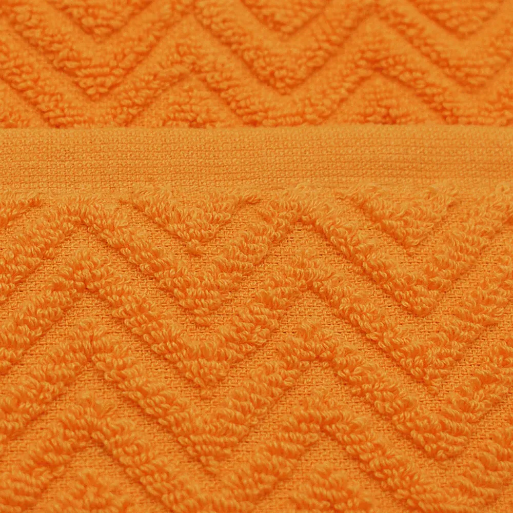 Moda Bath Towel Set of 2 - Orange, Cotton