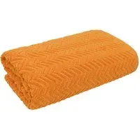 Moda Bath Towel Set of 2 - Orange, Cotton