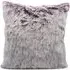 Ontario Faux Fur Filled Cushion 2 Pack - Purple