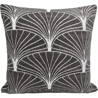 Palermo Filled Cushion 2 Pack - Charcoal, Chenille