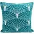 Palermo Filled Cushion 2 Pack - Teal, Chenille