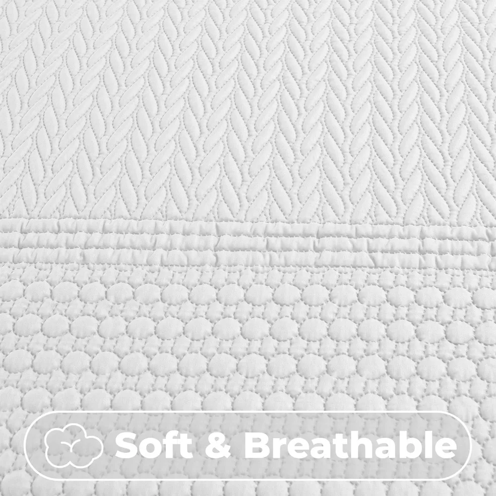 Paloma Double Duvet Set - White