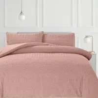Paloma King Size Duvet Set - Pink