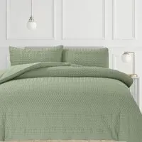 Paloma King Size Duvet Set - Sage