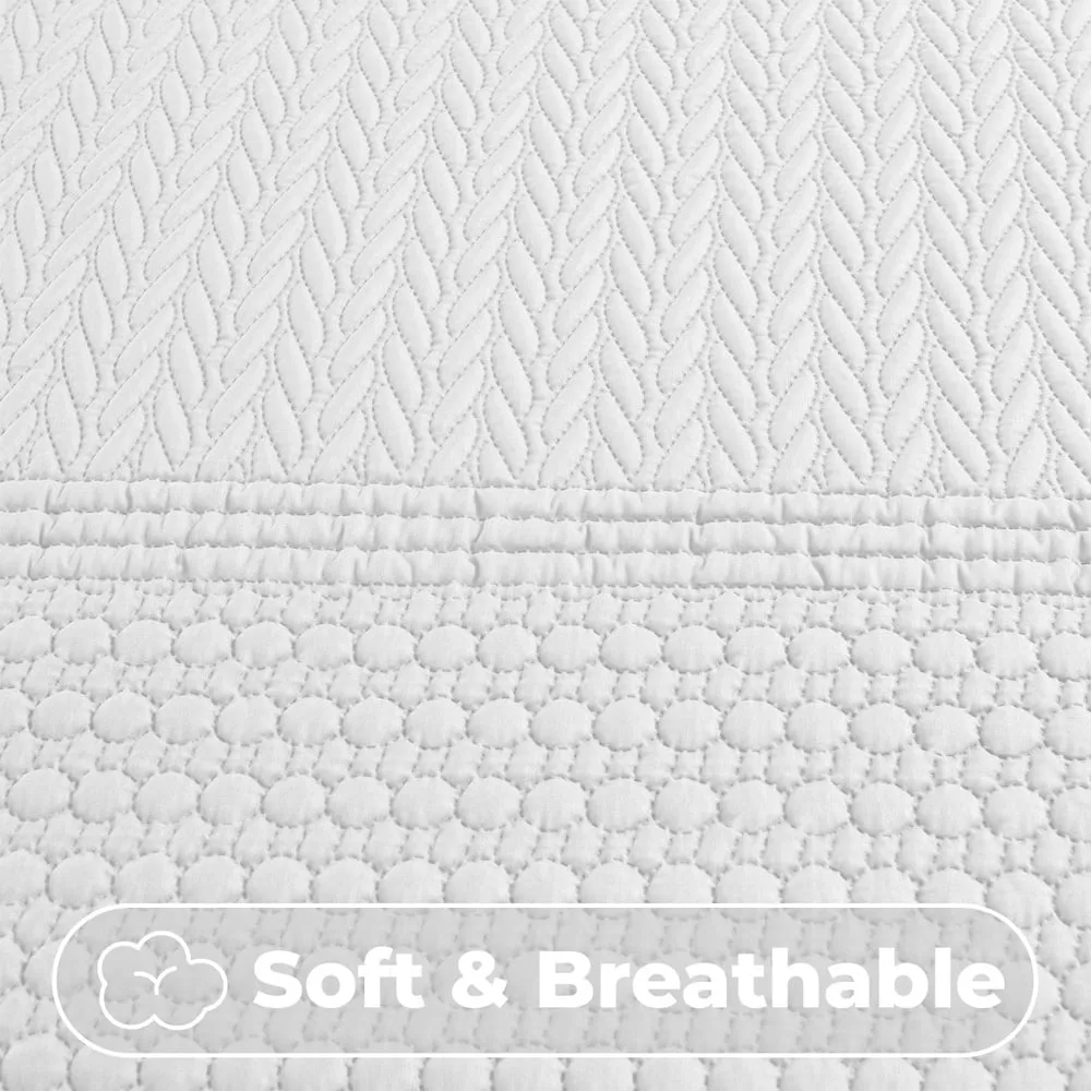 Paloma King Size Duvet Set - White