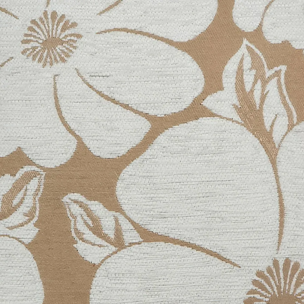 Poppy Chenille Filled Cushion 2 Pack - Cream