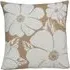 Poppy Chenille Filled Cushion 2 Pack - Cream