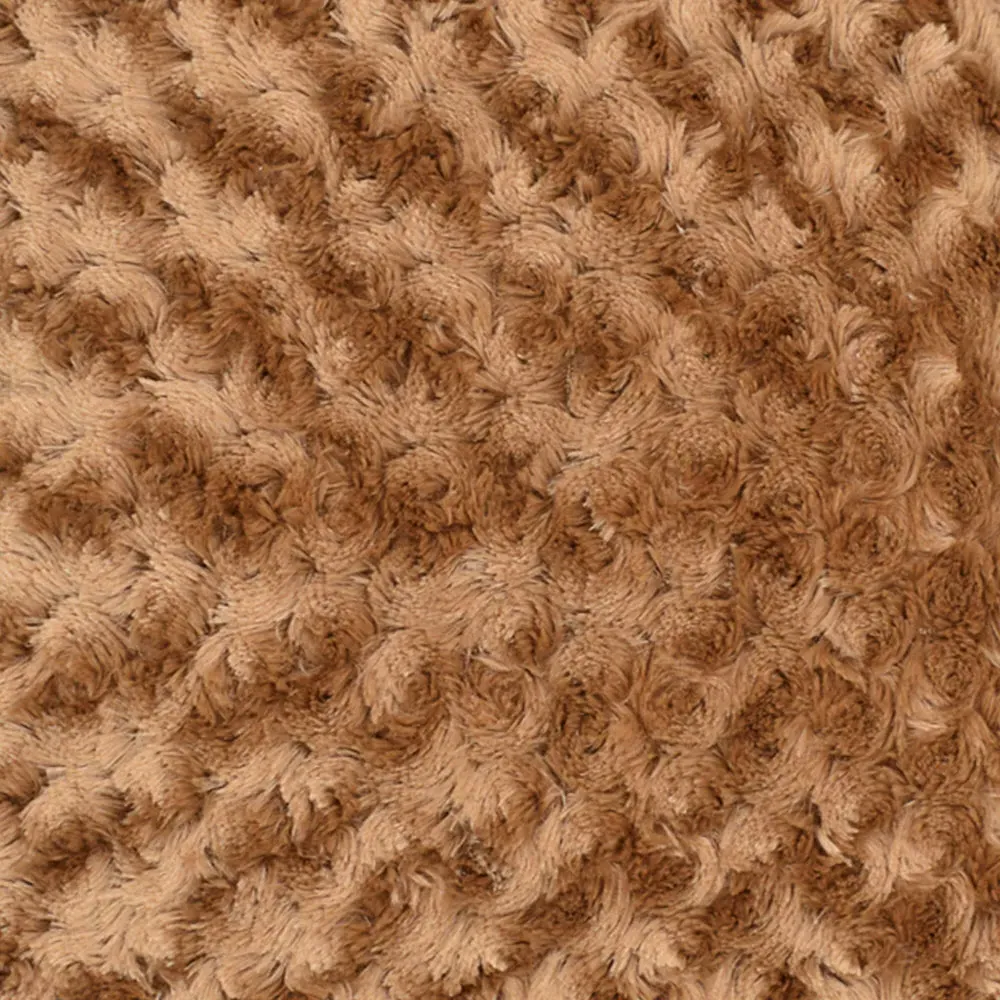 Posy Chenille Filled Cushion 2 Pack - Brown