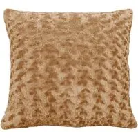 Posy Chenille Filled Cushion 2 Pack - Cream