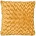 Posy Chenille Filled Cushion 2 Pack - Gold