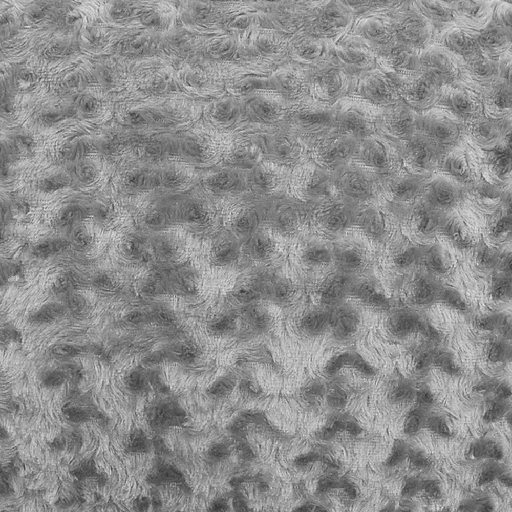 Posy Chenille Filled Cushion 2 Pack - Silver