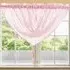 Riva Swag Curtain - Baby Pink, Polyester