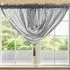 Riva Swag Curtain - Charcoal, Polyester
