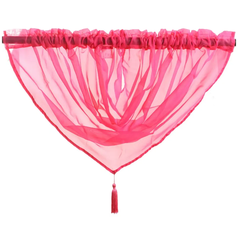 Riva Swag Curtain - Fushia Pink, Polyester