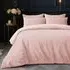 Savannah King Size Duvet Set - Pink, Velvet