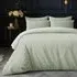 Savannah King Size Duvet Set - Sage, Velvet