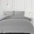 Saville King Size Duvet Set - Silver