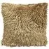 Shaggy Chenille Filled Cushion 2 Pack - Brown