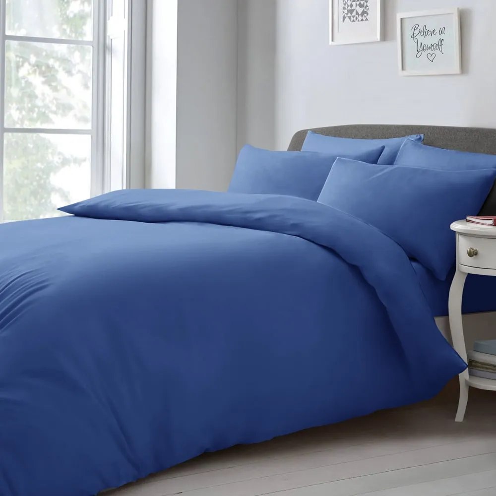 Single Duvet Set - Blue, Microfibre