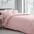 Single Duvet Set - Pink, Microfibre