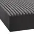Single Jumbo Cord Fitted Bed Sheet - Charcoal