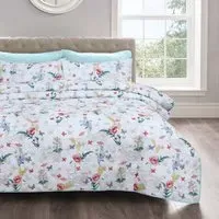 Single Sacramento Floral Bedspread Set - Multi, Polycotton