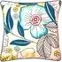 Summer Bloom Printed Filled Cushion 43x43cm 2 Pack - Multi