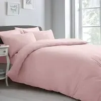 Super King Size Duvet Set - Pink, Microfibre