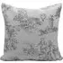 Toille Tapestry Filled Cushion 2 Pack - Grey