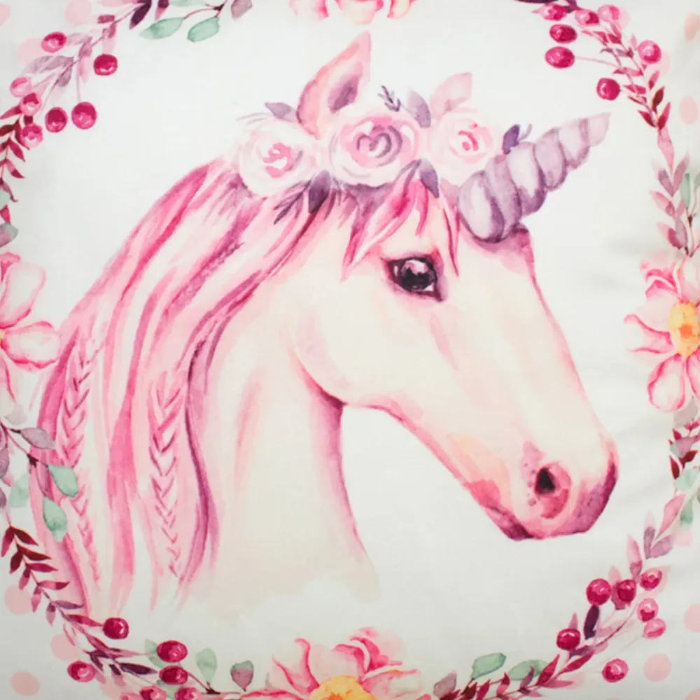 Unicorn Filled Cushion 2 Pack - Multi